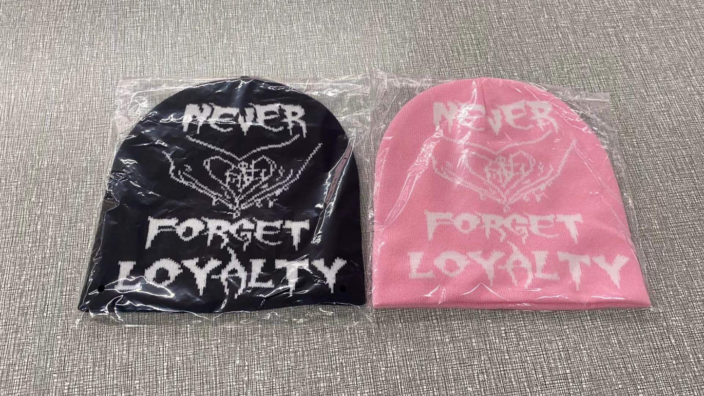 Never Forget Loyalty beanies