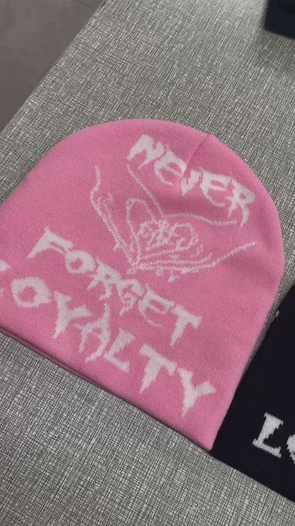 Never Forget Loyalty beanies